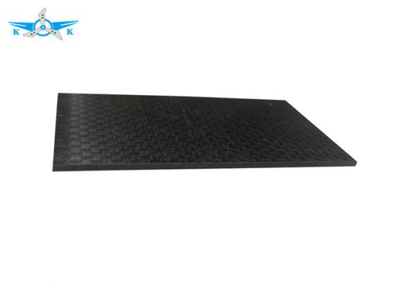100% Carbon Fiber Panels , CNC Cutting Carbon Fiber For Ultrasound Scan Machine