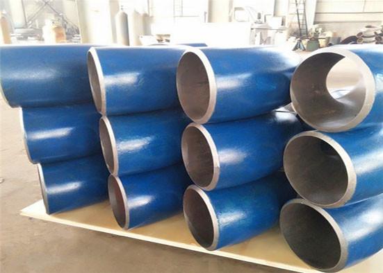 ASTM A420 ASME B 16,9 cotovelo de aço inoxidável de uns 90 graus de 2 polegadas