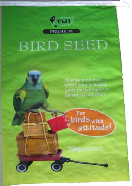 Durable Bopp Film Printing PP Woven Rice Bag 25 Kg 50kg Environment Friendly