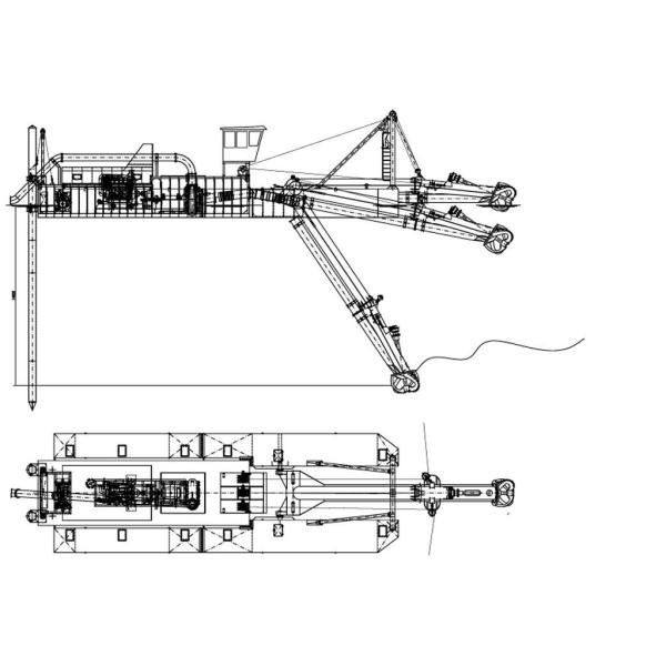 Hydraulic /Diesel Engine /Electric Power / 18inch /20 Inch /26 Inch Cutter Suction Dredger for River Sand /Clay /Silt / Mud