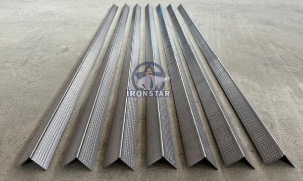 Angle and Omega channel 2 in 1 roll forming machine in US Corner bead roll forming machine Raw material:Galvanized steel