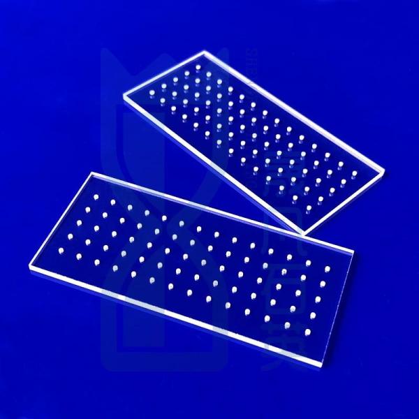 High Purity Heat Resistant Shape Quartz Glass Plate ±0.02mm Tolerance Customized For High Temperature