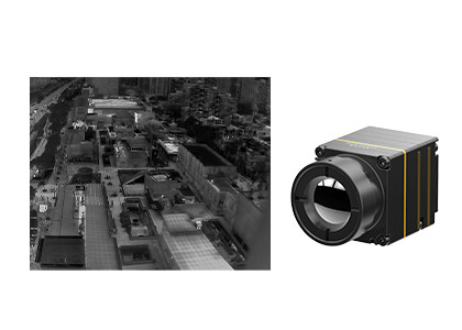 30Hz 1280x1024 12μm LWIR Infrared Camera Module with 19mm Lens for Thermal Imaging