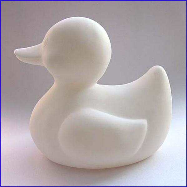 large-sized DIY Vinyl White mold / White Duck Toy / DIY Platform painted Art Gifts toys