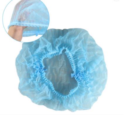EO Disinfecting Nonwoven Medical Disposable Head Cap For Nurse