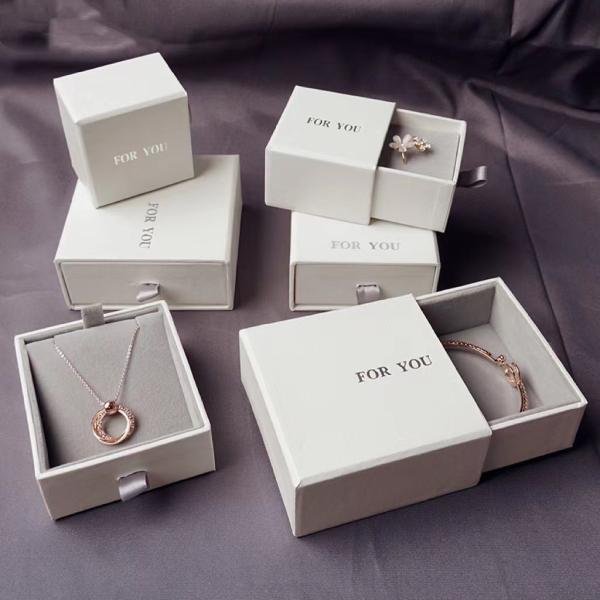 OEM ODM Magnetic Paper Jewelry Gift Boxes Recycled Cardboard Jewelry Boxes