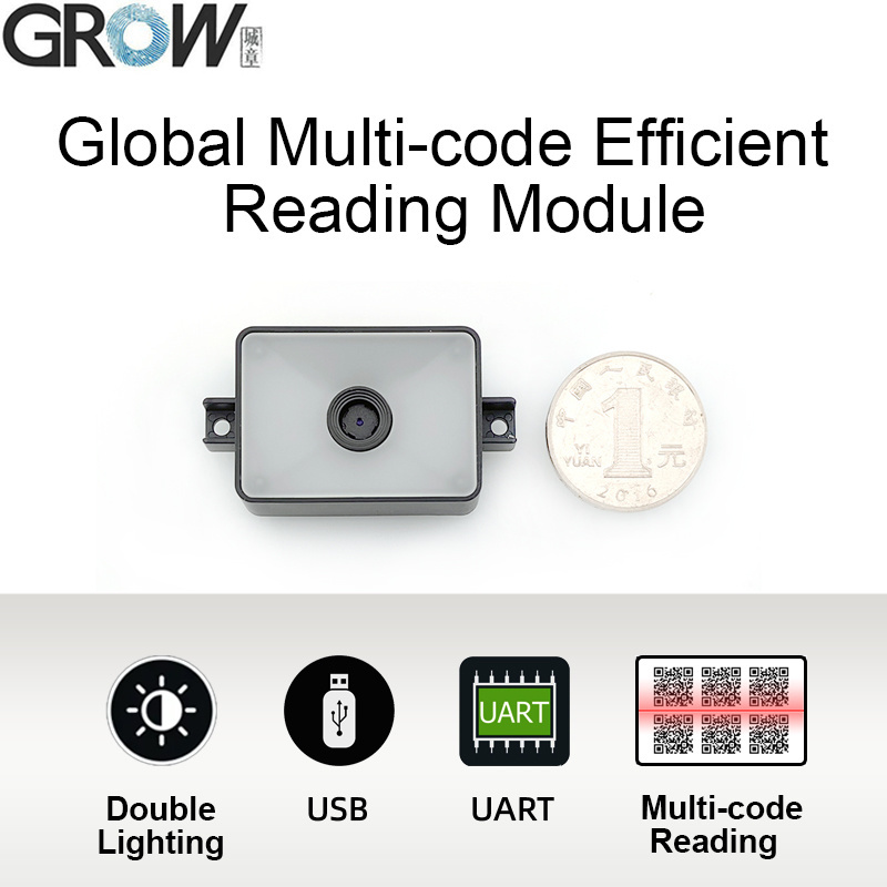 GROW GM78 Global Multi-code DC5V USB UART Interface 1D 2D Bar Code Qr Code Scanner Module Reader Поддержка чтения QR DM AZTEC PDF417