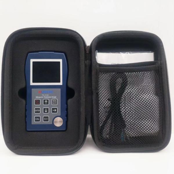 TG4150 High Precision Through Coating Ultrasonic Wall Thickness Gauge 0.55-500mm Range 7 Pre-set Material Sound Velocity Pipe Vessel Inspection Gauge