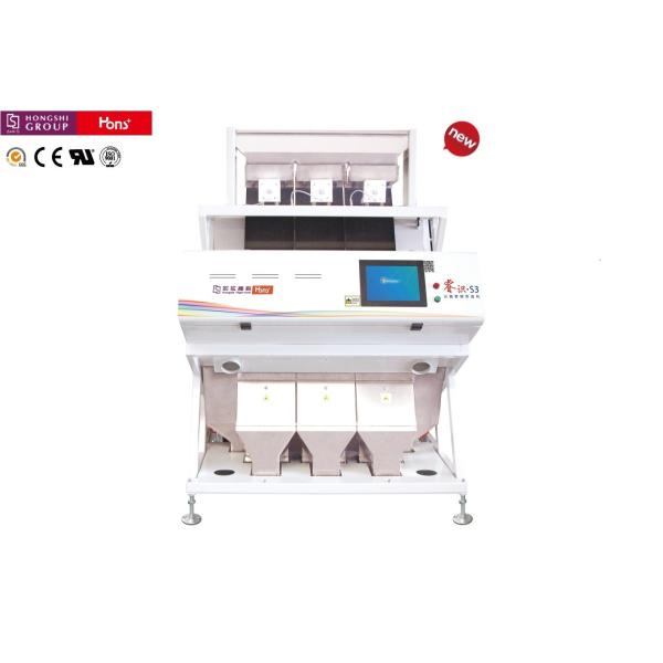 CCD Sensor Color Sorting Ejecting Machine With 3 ton Capacity Power 2.6KW And Volatage AC220V 60HZ For rice Milling