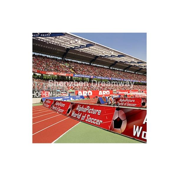 DVI S-VIDEO HDMI 16×16 dots Sports Perimeter LED Display P10 With Tender