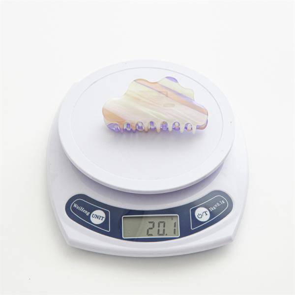 Magic cloud color gradient 8cm large acetic acid hair clip shark hairpin accessories hair catch