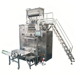 Double Column Liquid Stick Pack Packaging Machine Automatic Powder Stick Pack