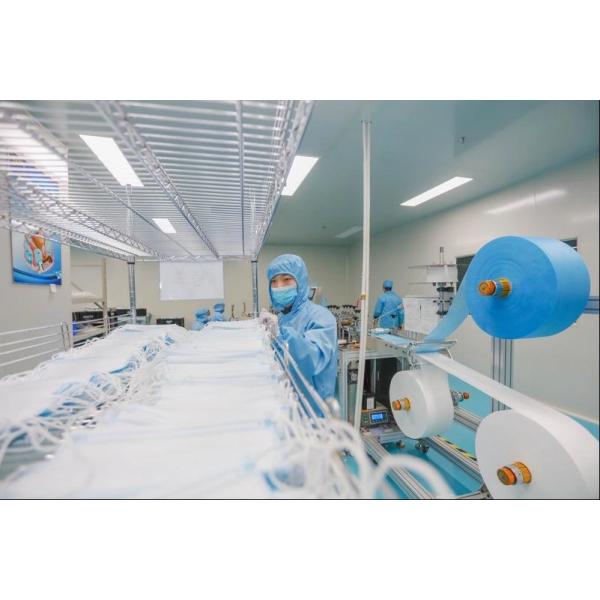 3 Ply Disposable Non Woven Face Mask With Ear Loop Easy Breathability