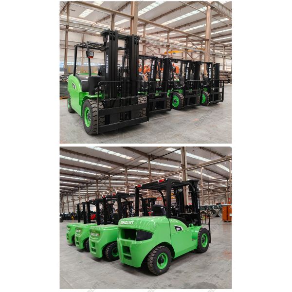CPD50GE Lithium-Ion Counterbalance Forklift Truck for Industrial Material Handling with Zero Emissions