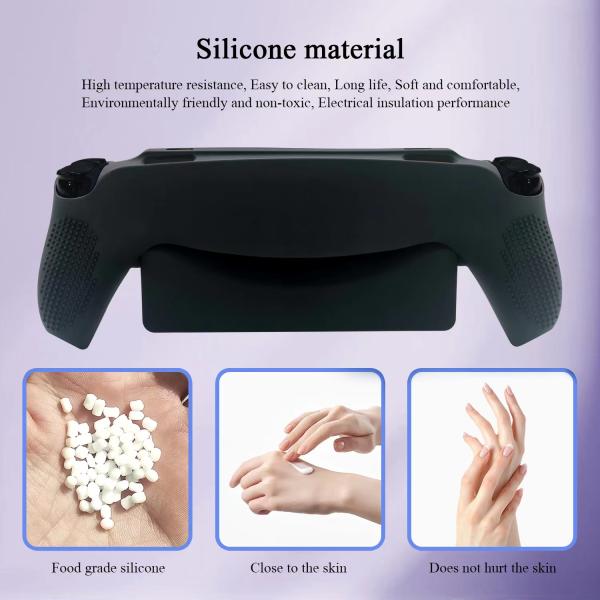 Anti Slip Silicone Cover Skin For PS Portal Handheld Easy To Use