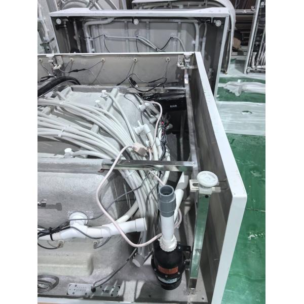 JSD9648 Bathtub Drainage System 1500mm Freestanding Acrylic Whirlpool Massage Bathtub