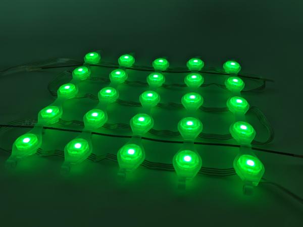 Ecrã de grade LED IP67 de moda exterior SMD3535 Fonte de luz pontual com distância do centro de 20 mm