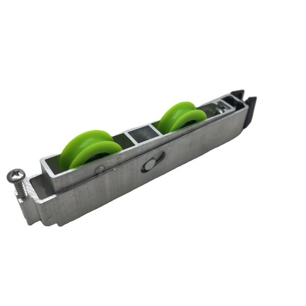 19mm and 22mm width Aluminum Housing Sliding Door Bottom Rollers Heavy Duty ODM