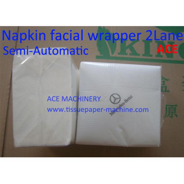 2 Lanes Head Semi Automatic Tissue Paper Packing Machine