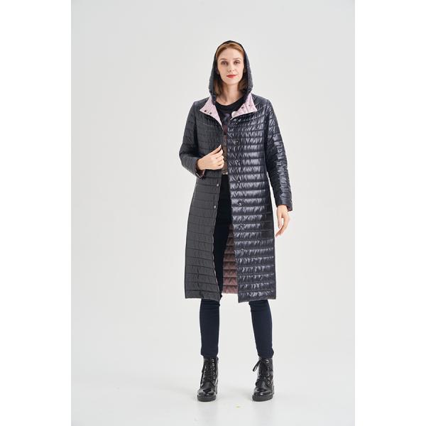 Sell Well New Type FODARLLOY Ladies warm hooded cotton-padded clothes slim long down winter jackets women coats