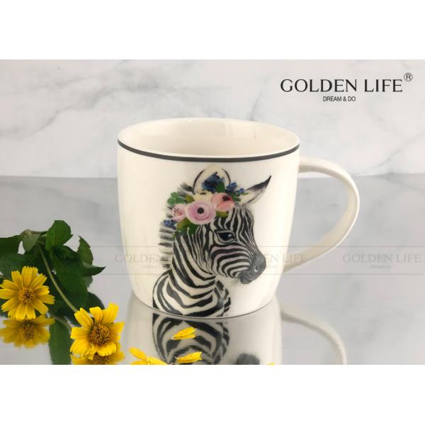 Fine Bone China ceramic 440cc Mug Cute Animal Design Tea Cup and  Coffee Mug