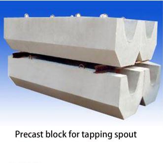 Strong Scouring Ability Precast Concrete Blocks Prefab Concrete Blocks For Tapping Spout