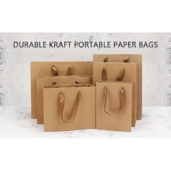 Retail Bag with Rope Handle, Metallizing, Business Bags, Craft Bags, Party Bags, Recyclable Bags