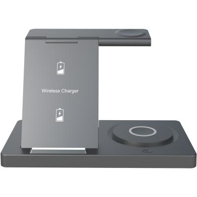 5 In 1 15w Fast Magnetic Wireless Charger With 2w Night Light ABS material