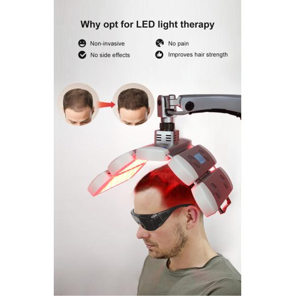 Led Red Light Hair Growth Therapy Machine Pdt Esthetician Equipment