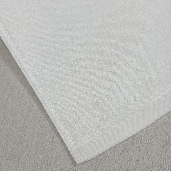 Сплетенные полотенца ткани 34кс75км белые Терри