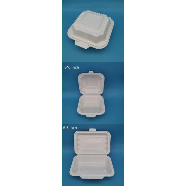Commercial Buyer's Choice Disposable Square Plastic Lunch Boxes with Microwave Safe Lids