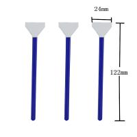 Forme de v de nettoyage enveloppée individuelle d'écouvillon de plein de cadre de DSLR capteur de caméra