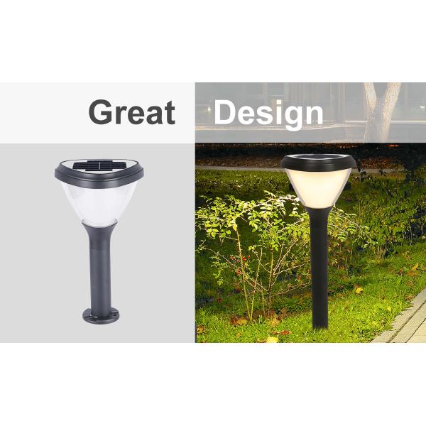 7000mAH 4.5W Solar Powered Garden Lights Aluminum PC 5W IP65