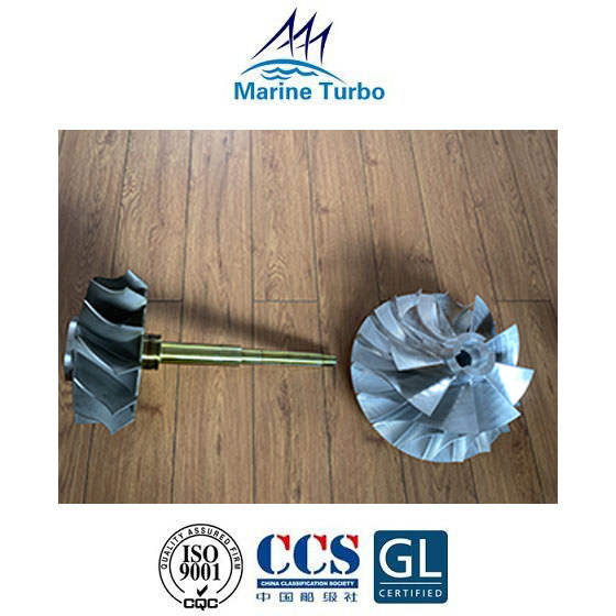 T- Turbocharger / T- T-CR14/S Turbine Shaft For Marine Turbo Replacement Parts