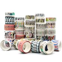 Aucun résidu CMYK programmable n'a imprimé la bande découpée avec des matrices de Washi