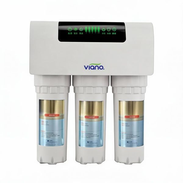 Curved Sealed Undersink RO Water Purifier with Real Time Filter Monitoring