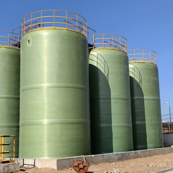Integrated Winding Molding Fiberglass Storage Container Fully Customized