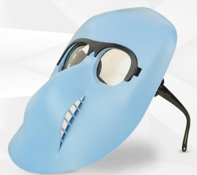 Ventilação indireta de solda das lentes da máscara do argônio médio da careta do código