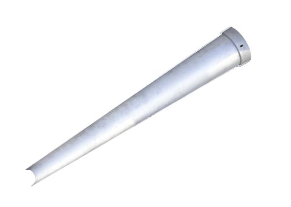 Heat Correction ASTM AISI Aluminum Roof Gutters OEM ODM Accepted Weight 3.5KG