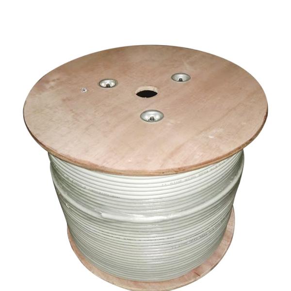 HDPE F / FTP 0.565mm Copper Cat6A Shielded Cable PVC Jacket