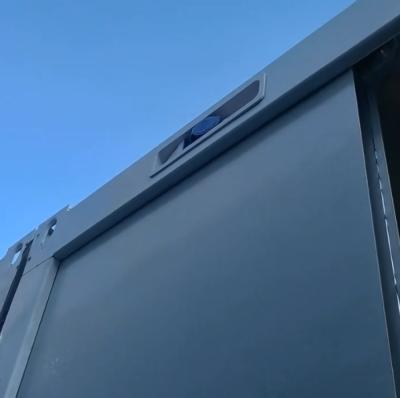 Compact foldable disaster housing: When folded at 1/10 volume, it is ideal for air/sea transportation in emergency missions