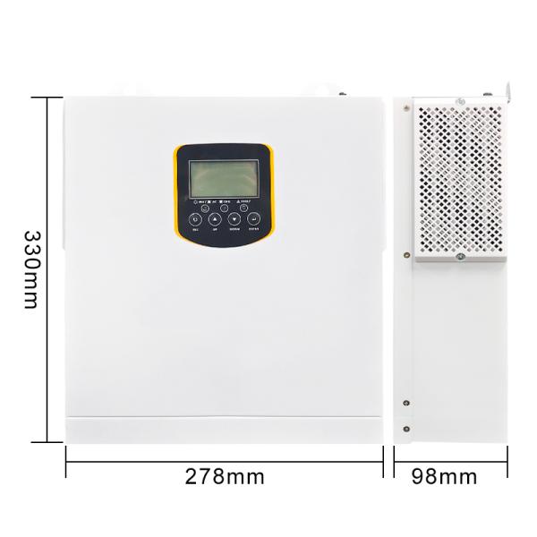 2500W 24V Low Voltage Battery Pure Sine Wave MPPT Inverter Single Phase High PV Input 500Vdc Off Grid for Remote Area