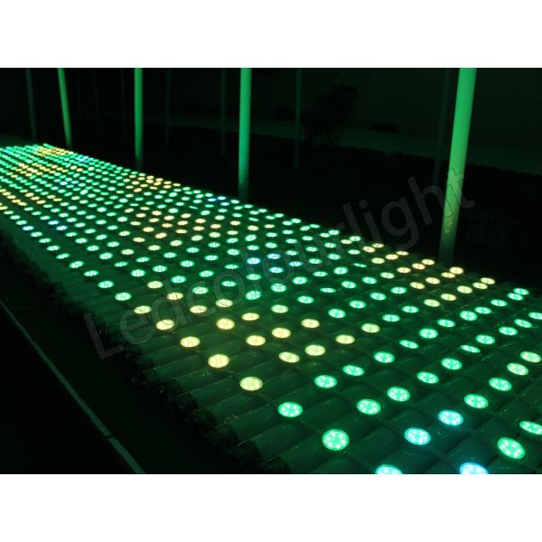 IP66 DC24V 40mm RGB Pixel Dot String Light 1 Meter 10 LEDs