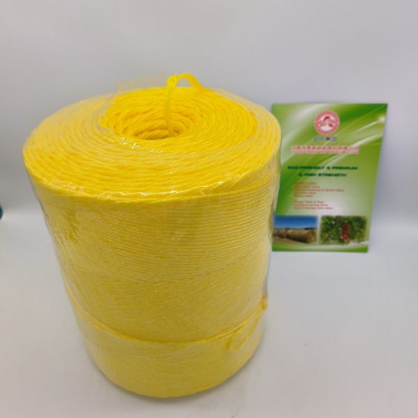 UV Resistant High Tensile Strength Polypropylene Baler Twine with Customizable Length for Agriculture