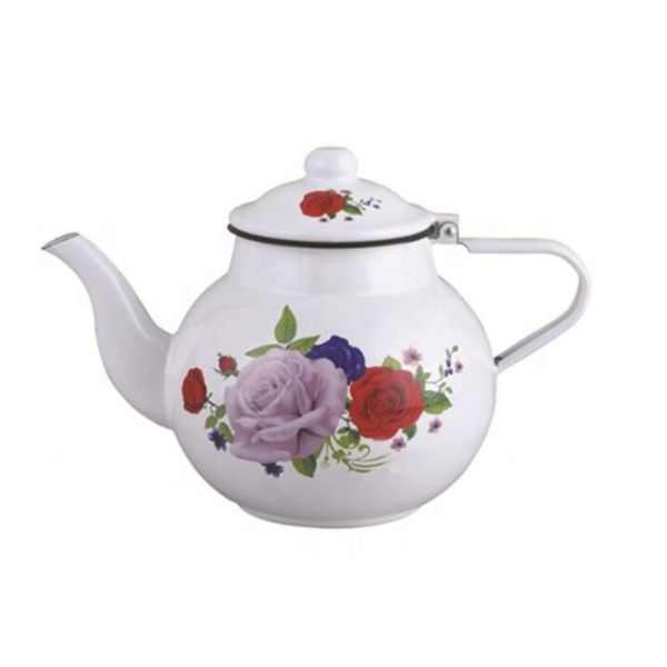 Flower Theme Enamel Kettle Set Water Cup Set 250ml 350ml 500ml 650ml 740ml 1250ml 1400ml