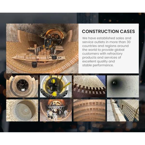 Rongsheng High Alumina Fire-Resistant Brick Acid Resistant Refractory Bricks For Industrial Furnaces And Kilns