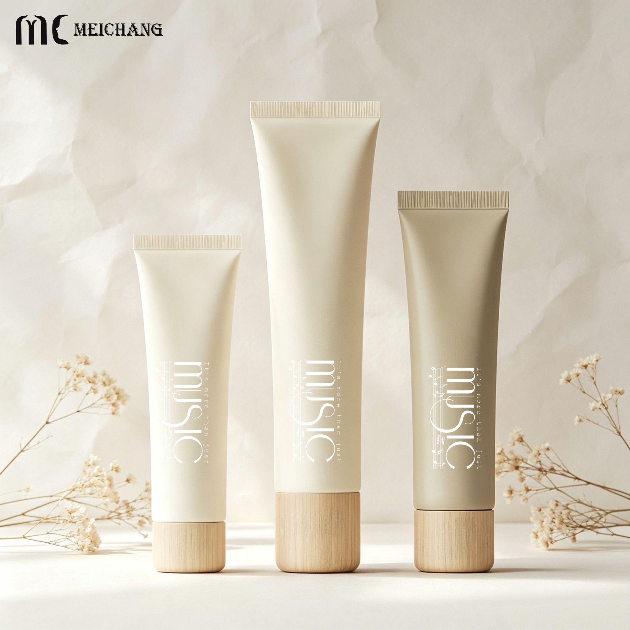 20ml 30ml 50ml 100ml 120ml 150ml Flat Oval PE Cosmetic Squeeze Tube for Hand Cream & Lotion(MC-711)