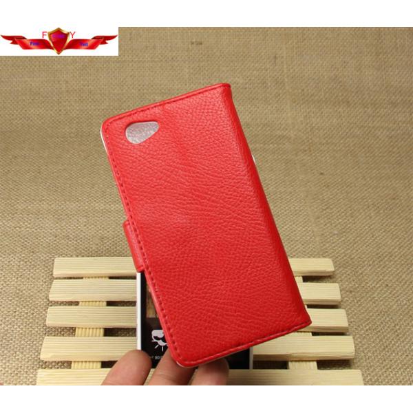 Sony Xperia Z1 MINI PU Wallet Leather Cases Card Holder Accurate Holes Design Gift Box