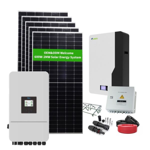 Factory Hot Sale Flexible 10KW Agriculture Solar Energy System Solar Panel for Home Sun Tracking Solar System