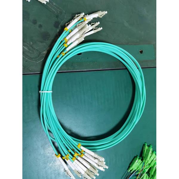 Telecommunication Connection SC LC UPC to LC UPC OM4 SR Duplex Fiber Optic Patch Cord